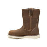 Caterpillar Men's Reclaimer Wedge 10-Inch Wellington Steel Toe Boot Pyramid - Medial View