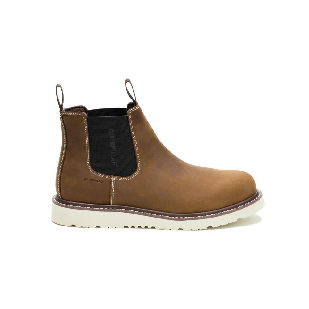 Caterpillar Men's Reclaimer Wedge Chelsea Soft Toe Boot Pyramid - Lateral View