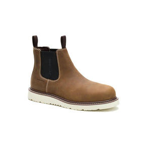 Caterpillar Men's Reclaimer Wedge Chelsea Steel Toe Boot Pyramid - Angled View