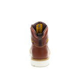 Caterpillar Reclaimer Wedge Waterproof Soft-Toe Boots Sudan Brown P51098 Heel Image