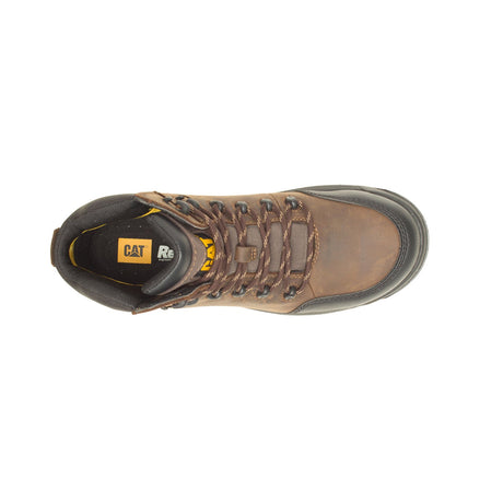 Caterpillar Resorption Composite-Toe Waterproof Work Boot Seal Brown P90977 Image View