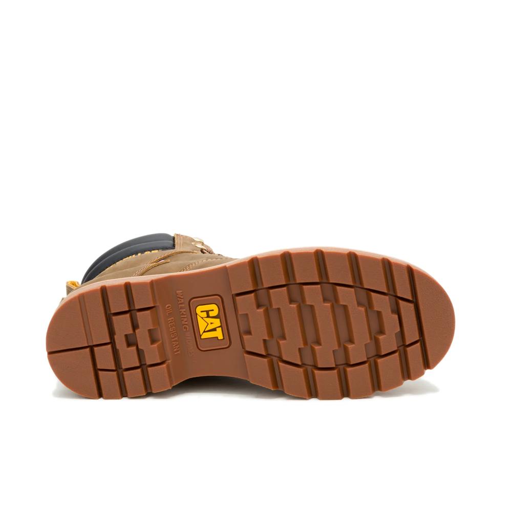 Caterpillar Men's Second Shift USA 6-Inch Steel Toe Boot Pyramid - Outsole View