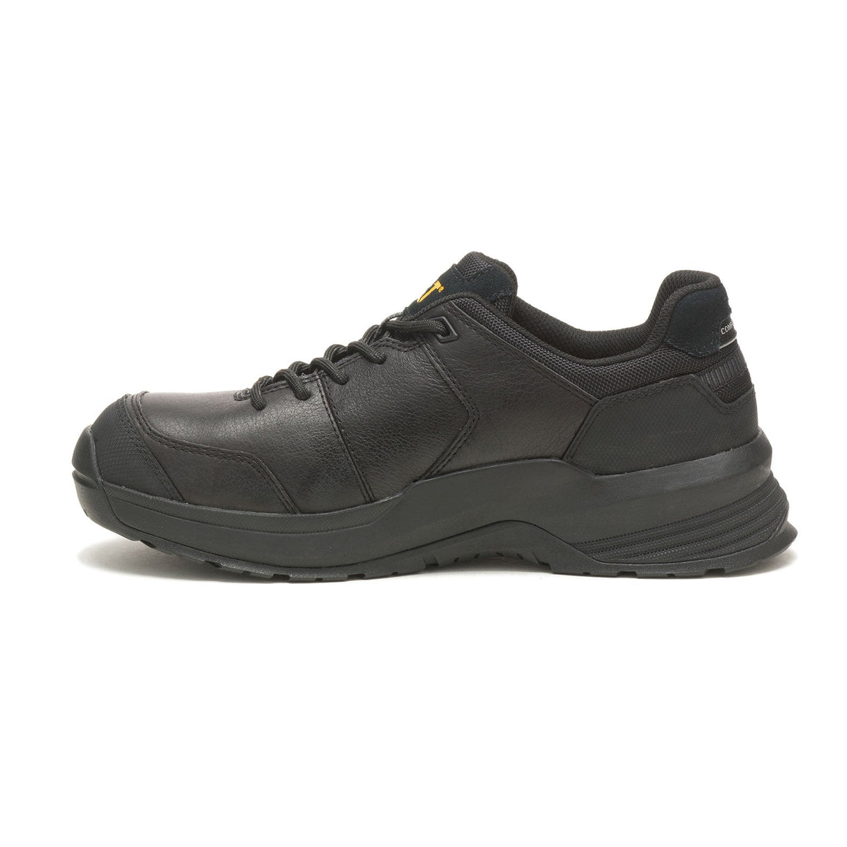 Caterpillar Streamline 2.0 Composite-Toe Leather Work Shoe Black P91351 Side Image