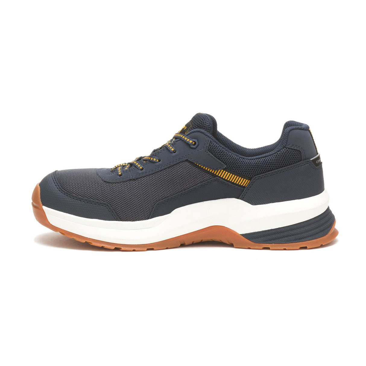 Caterpillar Streamline 2.0 Composite-Toe Mesh Work Shoe Navy P91380 Side Image