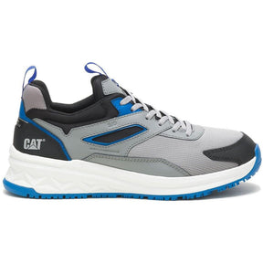 Caterpillar Streamline Runner Composite-Toe SD Work Shoe Gray Profile View