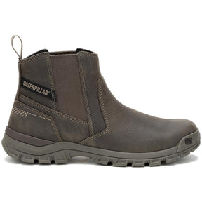 Caterpillar Threshold Chelsea Soft-Toe Boots Bungee Cord Profile View
