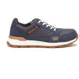 Caterpillar Venward Composite-Toe Work Shoe Navy Profile View