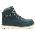 Caterpillar Women's Reclaimer Wedge Soft Toe Boot Navy - Lateral View