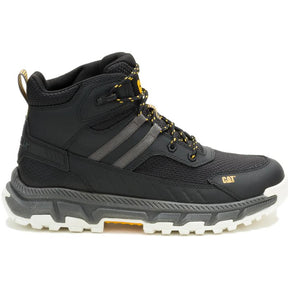 Caterpillar Men's Booster Vent Soft Toe Boot Black - Lateral View
