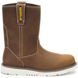 Caterpillar Men's Reclaimer Wedge 10-Inch Wellington Soft Toe Boot Pyramid - Lateral View