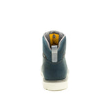 Caterpillar Women's Reclaimer Wedge Soft Toe Boot Navy - Heel View