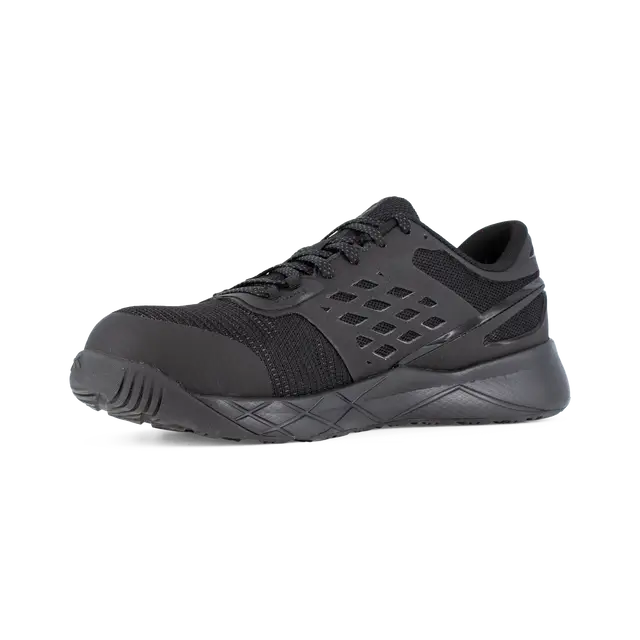 Nanoflex Tr Composite-Toe Athletic Work Shoe Black