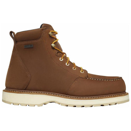 Danner Cedar River Moc Toe 6" Alloy Toe Work Boot Brown Profile View