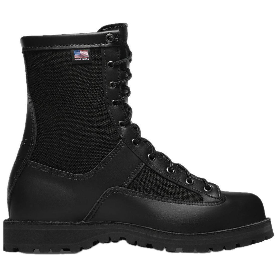 Danner Acadia 8" Men's Tactical Boot Black 400G Profile View