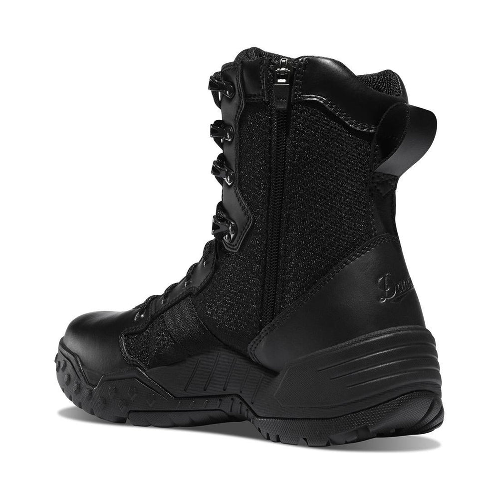 Danner Scorch Side-Zip 8" Black Hot Boot 25732 Back Image