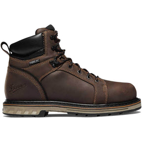 Danner Steel Yard 6" Waterproof Steel Toe Work Boot Brown Profile View
