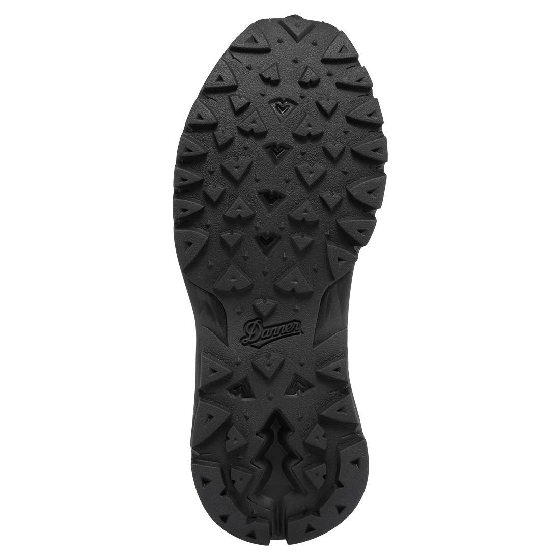 Danner Women's Trail Trainer 3" Black/Black Shoe 65403 Sole Image