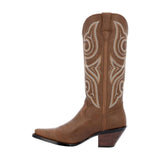 Women's Crush by Durango Milk Chocolate Western Boot DRD0451 Toe View