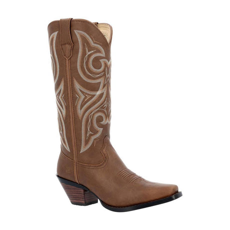 Women's Crush by Durango Milk Chocolate Western Boot DRD0451 Side View