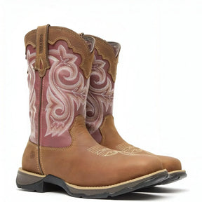 Durango Women’s Lady Rebel Work by Durango Waterproof Composite Toe Western Work Boot Medial