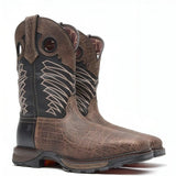 Durango Maverick XP Steel Toe Waterproof Western Work Boot Dark And Black Cover