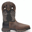 Durango Maverick XP Steel Toe Waterproof Western Work Boot Dark And Black Medial