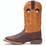 Durango Rebel Pro Orange Western Boot Heel