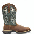 Durango Rebel Pull-On Western Boot Saddlehorn And Clover Medial