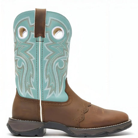 Durango Women’s Lady Rebel by Durango Powder n’ Lace Saddle Western Boot Medial
