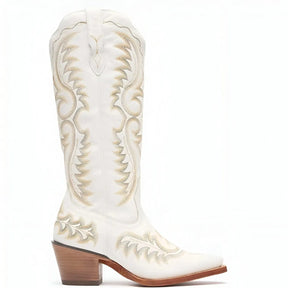 Durango Women’s Durango Crush Tall Western Boot Ivory Medial