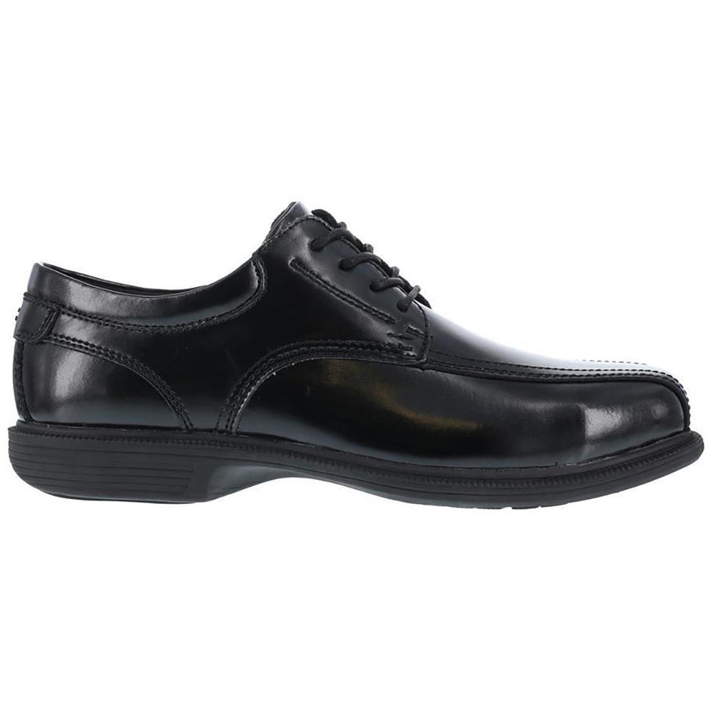 Florsheim Coronis Steel-Toe Dress Oxford Work Shoe Black Profile View