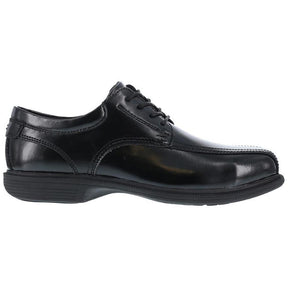 Florsheim Coronis Steel-Toe Dress Oxford Work Shoe Black Profile View