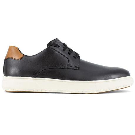Florsheim Premier Work Steel-Toe Oxford Work Shoe Black Profile View