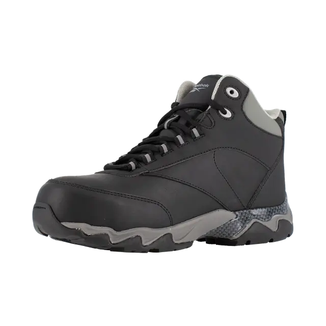 Beamer Composite-Toe Waterproof Athletic Work Boot Black