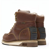 Georgia Boot AMP LT Wedge Waterproof Moc-Toe Work Boot Heel