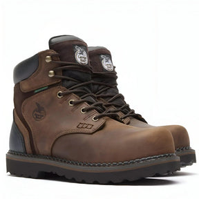 Georgia Boot Brookville 6" Steel Toe Waterproof Work Boot Medial