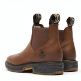 Georgia Boot Carbo-Tec LT Waterproof Chelsea Work Boot Heel