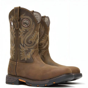 Georgia Boot Carbo-Tec FLX Alloy Toe Waterproof Pull-on Boot Crazy Horse Medial