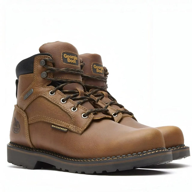 Georgia Boot Georgia Giant Revamp 6" Waterproof Work Boot Medial