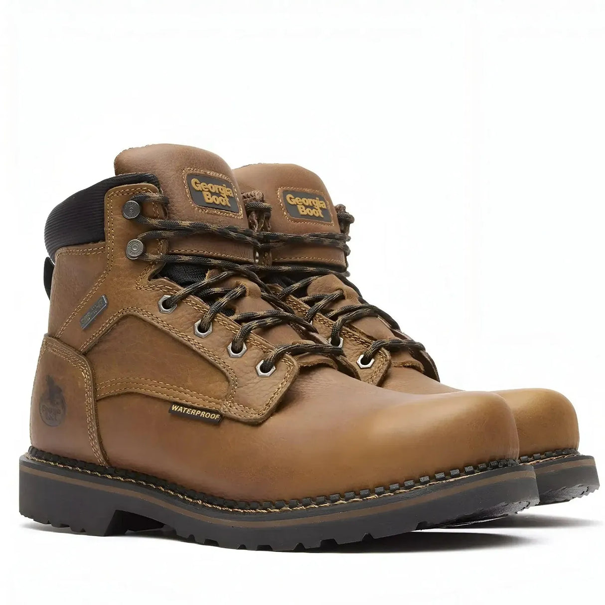 Georgia Boot Georgia Giant Revamp Steel Toe Waterproof Work Boot Medial