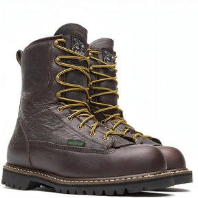 Georgia Boot Steel Toe Waterproof Lace-To-Toe Work Boot Medial