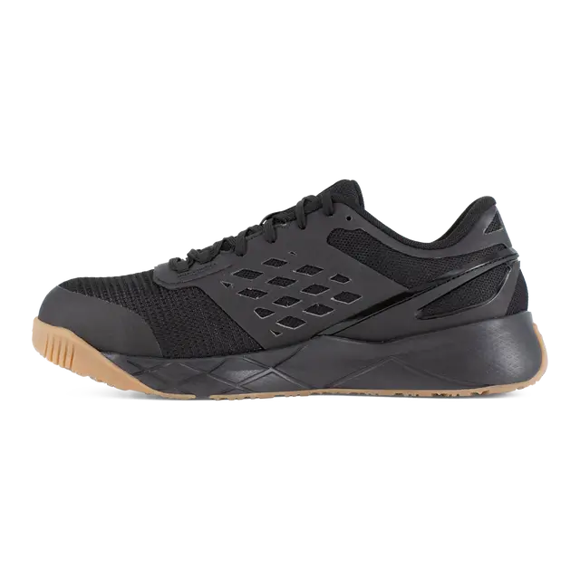 Nanoflex Tr Composite-Toe Athletic Work Shoe Black/Brown