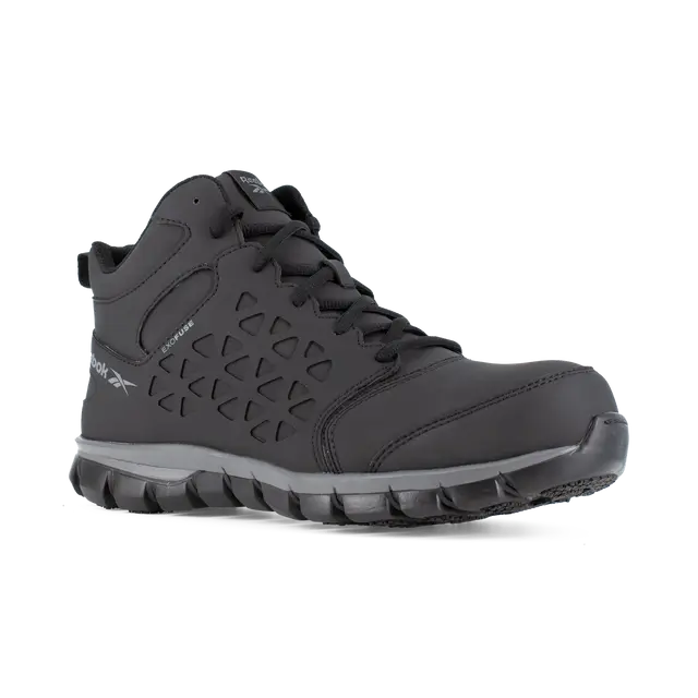 Sublite Cushion Composite-Toe Work Shoe Black/Gray