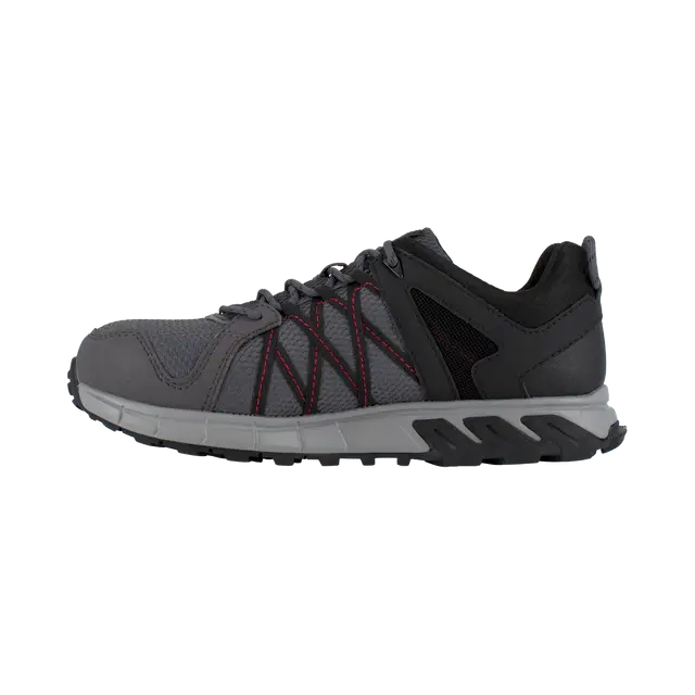 Trailgrip Alloy-Toe Athletic Work Shoe Grey/Black