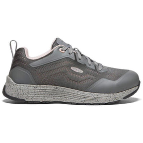 Keen Women's Sparta 2 Aluminun-Toe Grey Peach Whip Keen Profile View