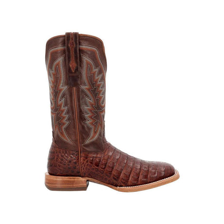 PRCA Collection Caiman Belly Western Boot DDB0471 Profile View