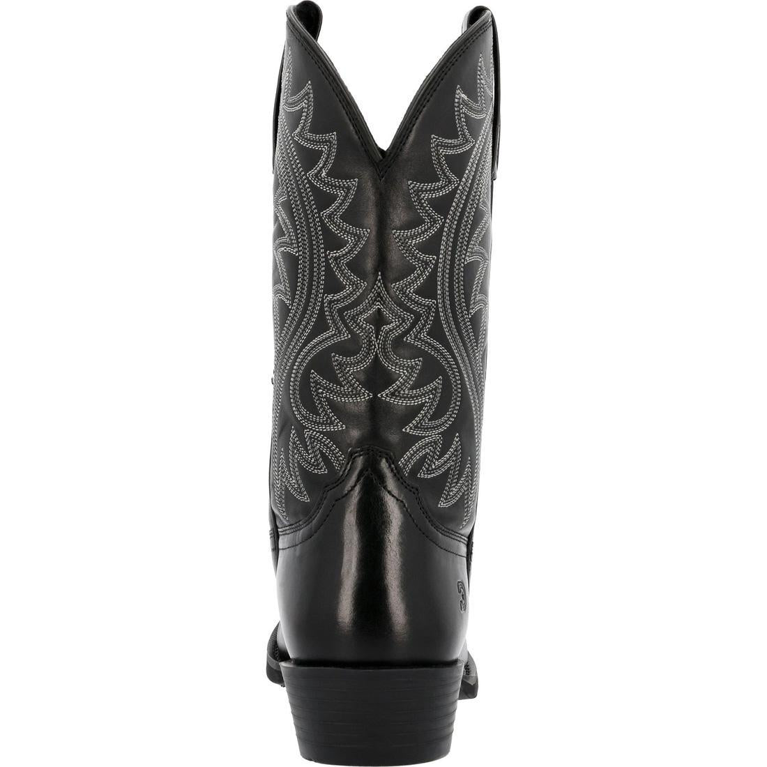 Shyloh Black Western Boot DDB0485 Heel View