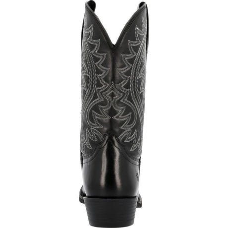 Shyloh Black Western Boot DDB0485 Heel View