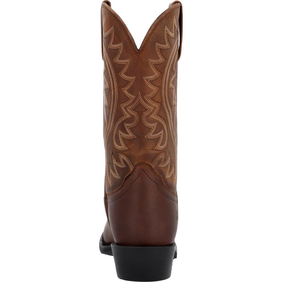 Shyloh Brown Western Boot DDB0487 Heel View