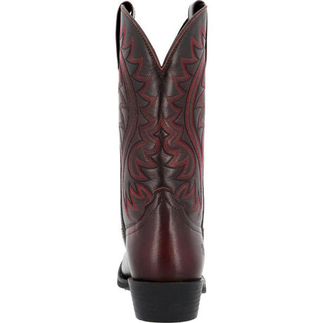 Shyloh Burgundy Western Boot DDB0486 Front Image